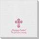 Ornate Cross Linen Like Napkins Image 4 of 4